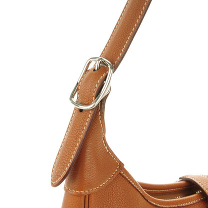 Hermes Togo Trim II 31 Hobo Gold 9 of 13