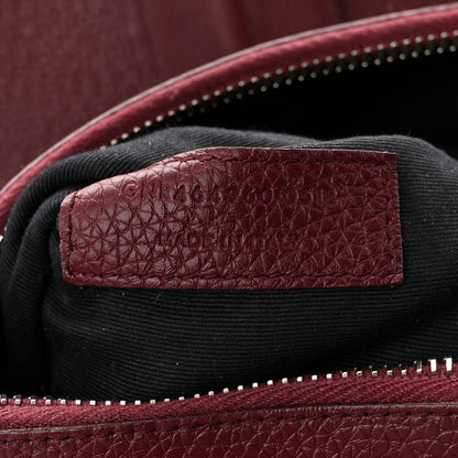 Saint Laurent Grained Calfskin Small Supple Sac De Jour Dark Pallisandre 8 of 16