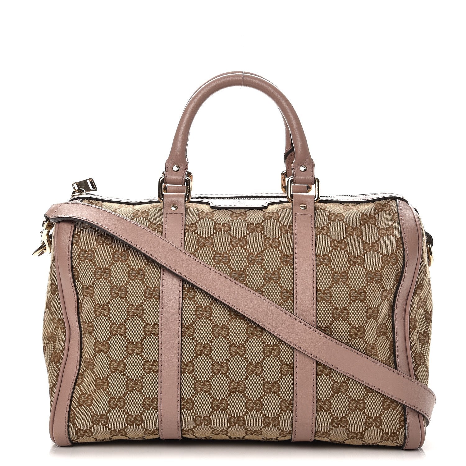 Gucci Monogram Medium Joy Boston Light Pink 1 of 12