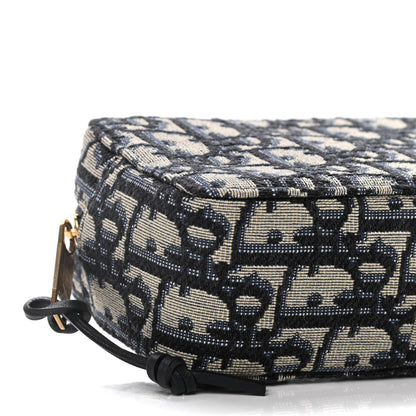 Christian Dior Oblique Belt Pouch Blue 8 of 10
