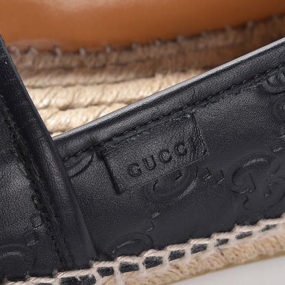 Gucci Guccissima Signature Espadrilles 36.5 Black 8 of 10