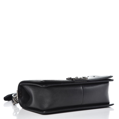 Chanel Lambskin Quilted Medium Boy Flap Black 4 of 16
