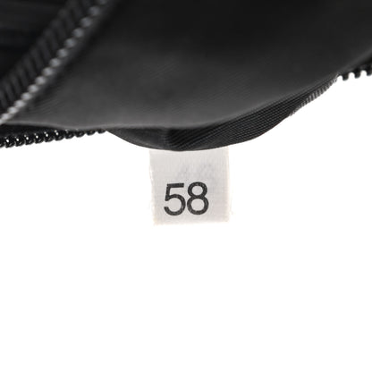 Prada Tessuto Nylon Pochette Bag Black 6 of 10