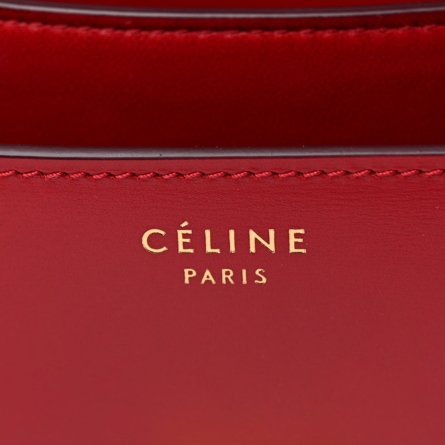 Box Calfskin Medium Classic Box Flap Bag Red