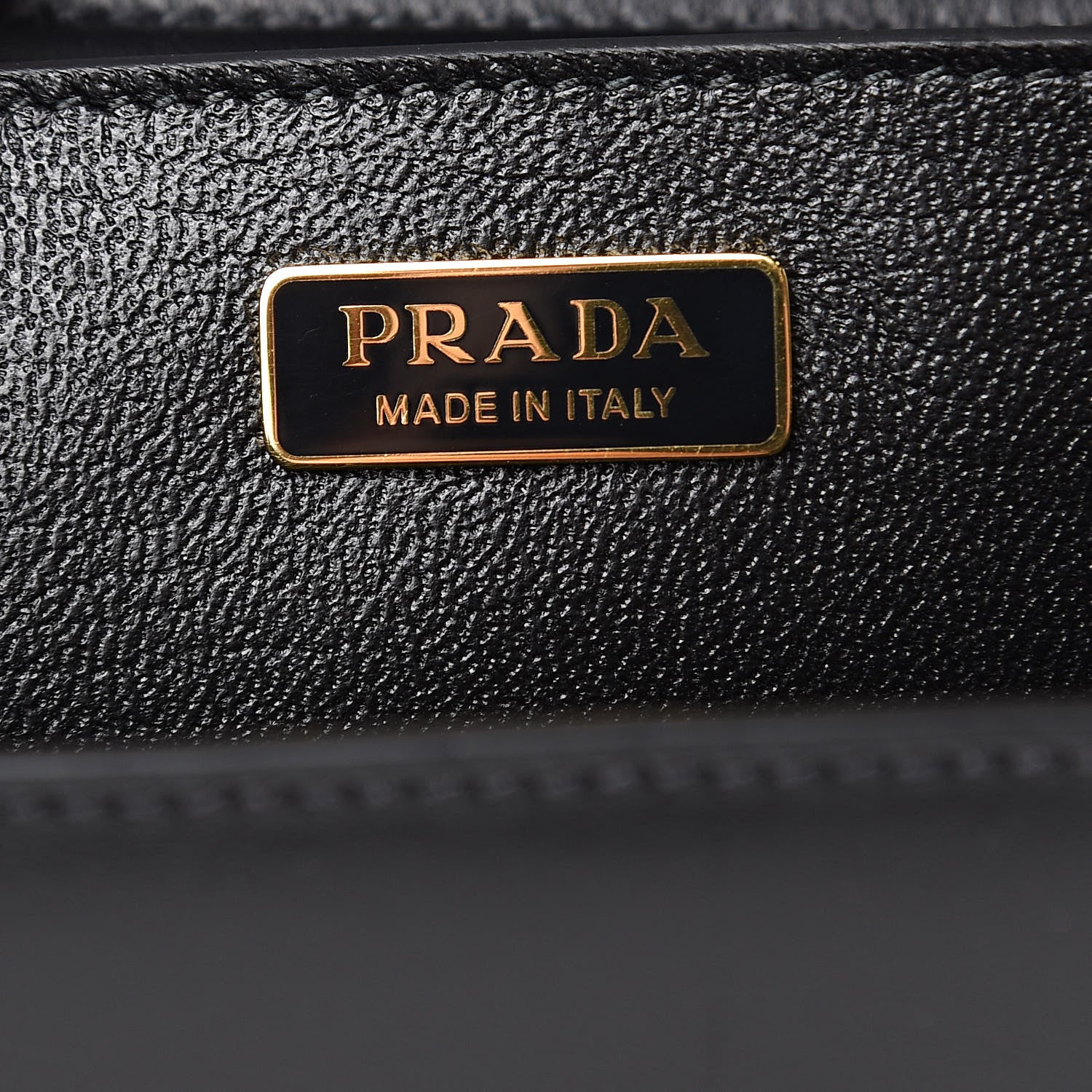 Prada City Calf Saffiano Cahier Astrology Bag Black 6 of 10