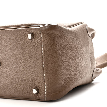 Hermes Taurillon Clemence Lindy 30 Etoupe 10 of 10