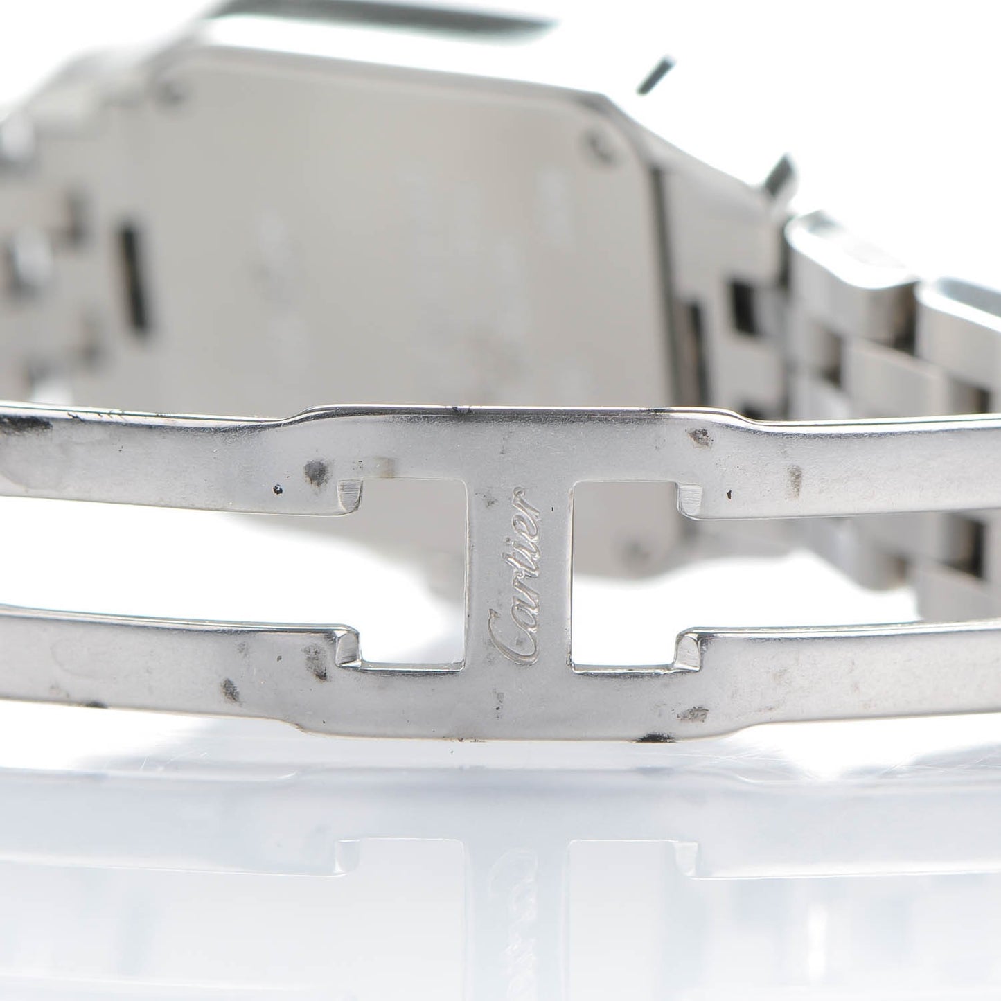 Stainless Steel 20mm Santos Demoiselle Quartz Watch
