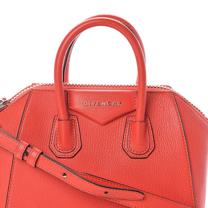 Givenchy Sugar Goatskin Mini Antigona Pop Red 9 of 15