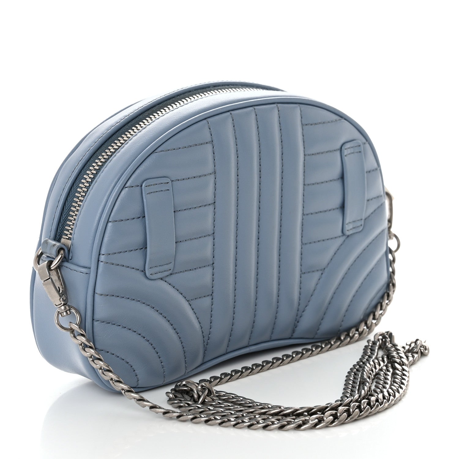Prada Soft Calfskin Impunture Diagramme Belt Bag Astrale 2 of 11