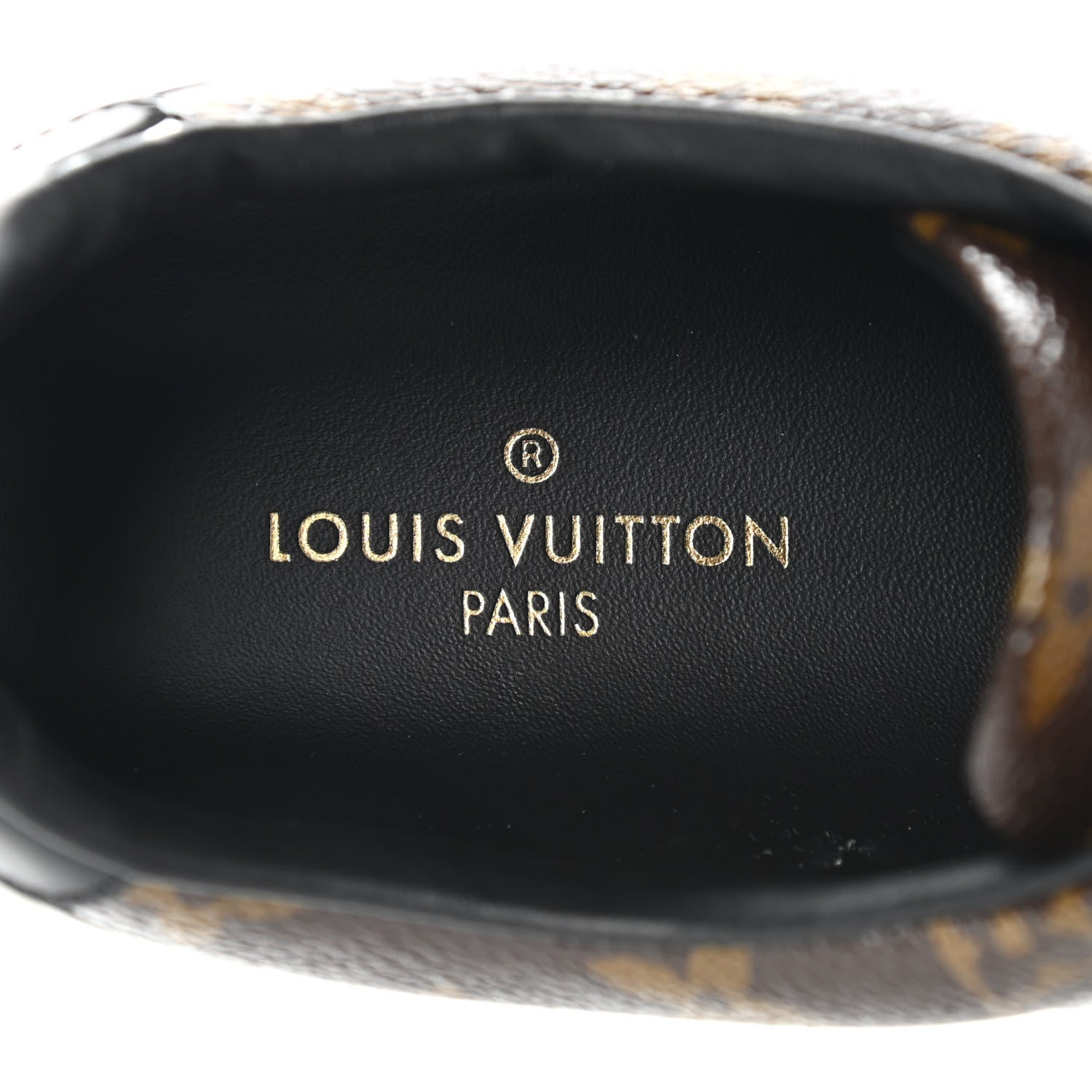 Louis Vuitton Patent Monogram Frontrow Sneakers 38 7 of 8
