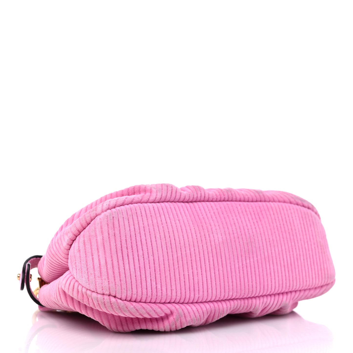 Camoscio Line Embossed Small Peekaboo Click Bag Lollypop