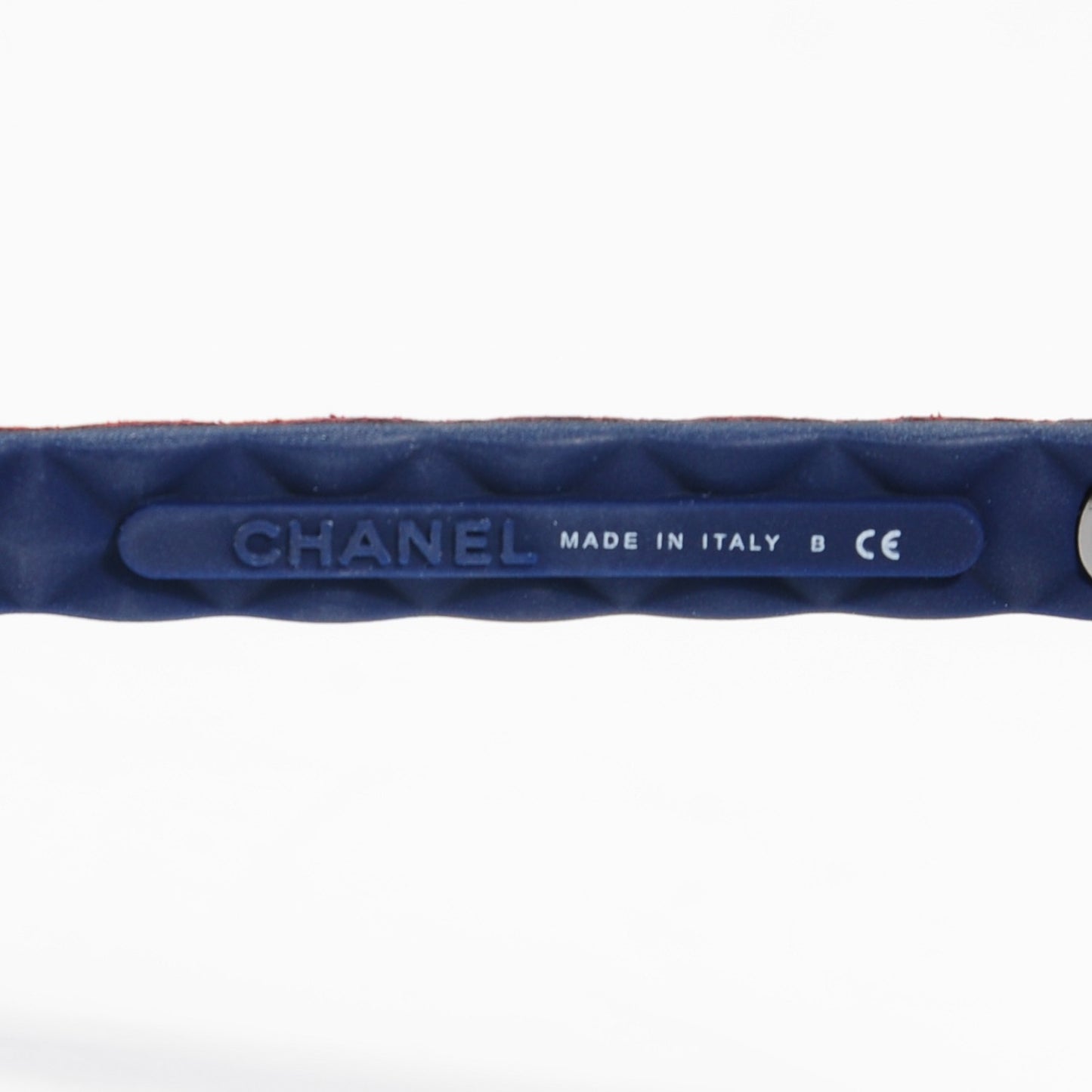 Quilted Bi-Color Sunglasses 5288-Q Blue Burgundy
