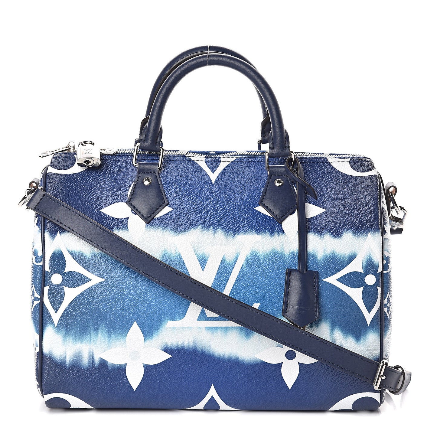 Monogram Escale Speedy Bandouliere 30 Blue