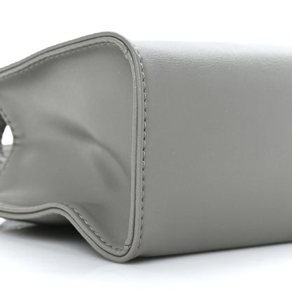 Telfar Vegan Leather Small Shopping Bag Grey 7 of 8