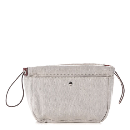 Hermes Canvas Barenia Fourbi 20 PM Pouch Naturel Fauve 1 of 9