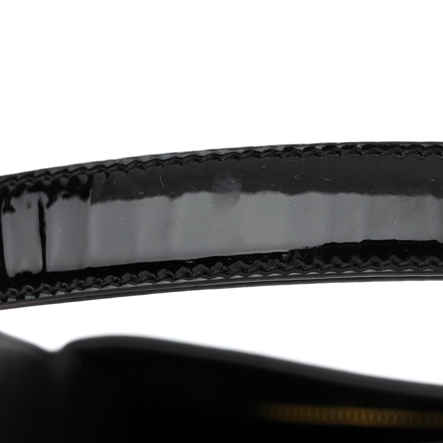 Saint Laurent Patent Le 5 A 7 Hobo Black 12 of 12