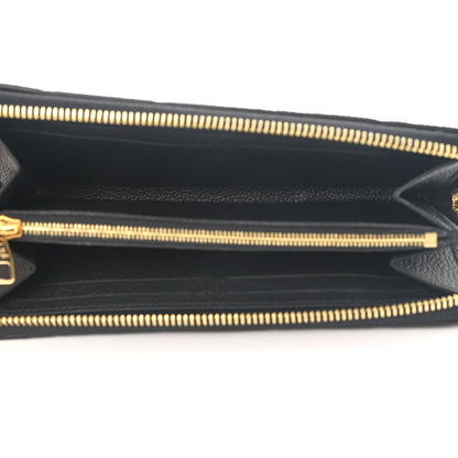 Louis Vuitton Empreinte Clemence Wallet Black 4 of 6