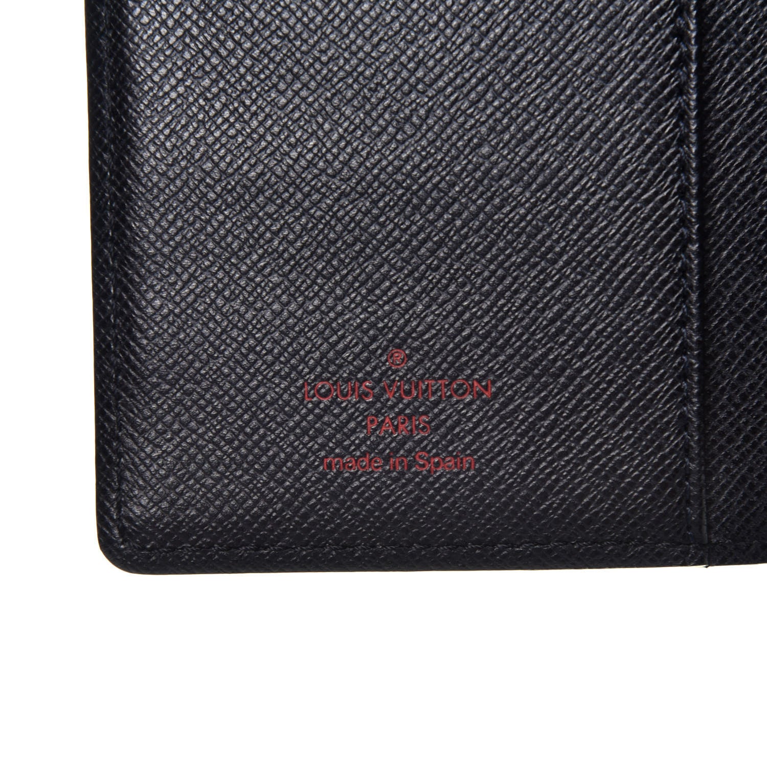 Louis Vuitton Epi Small Ring Agenda Cover Black 5 of 6