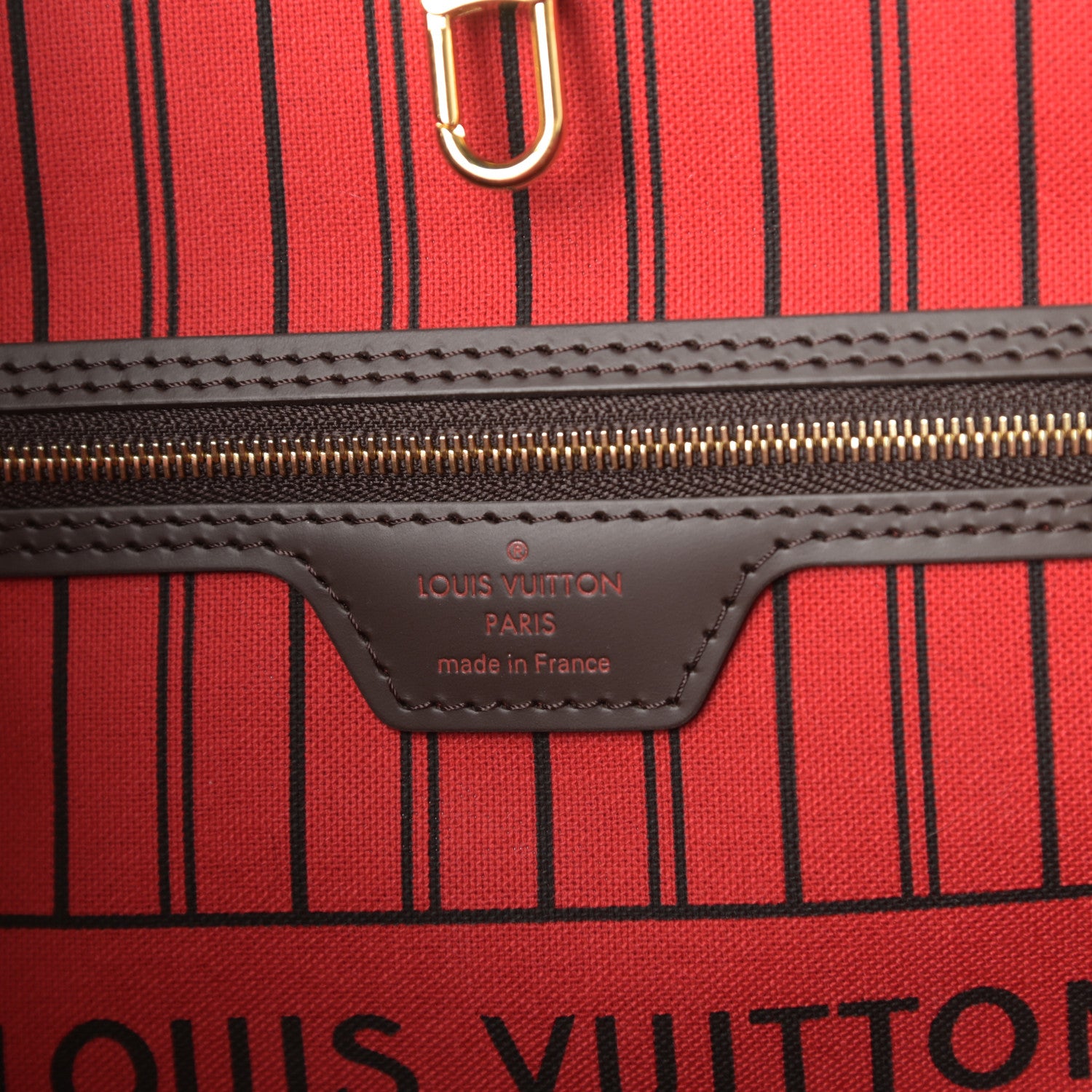 Louis Vuitton Damier Ebene Neo Neverfull GM 6 of 9