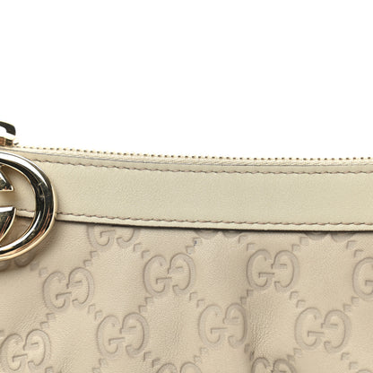 Gucci Guccissima New Britt Wristlet Off White 5 of 9