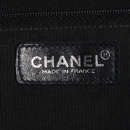 Chanel Lambskin Quilted Shoulder Bag Black 6 of 7