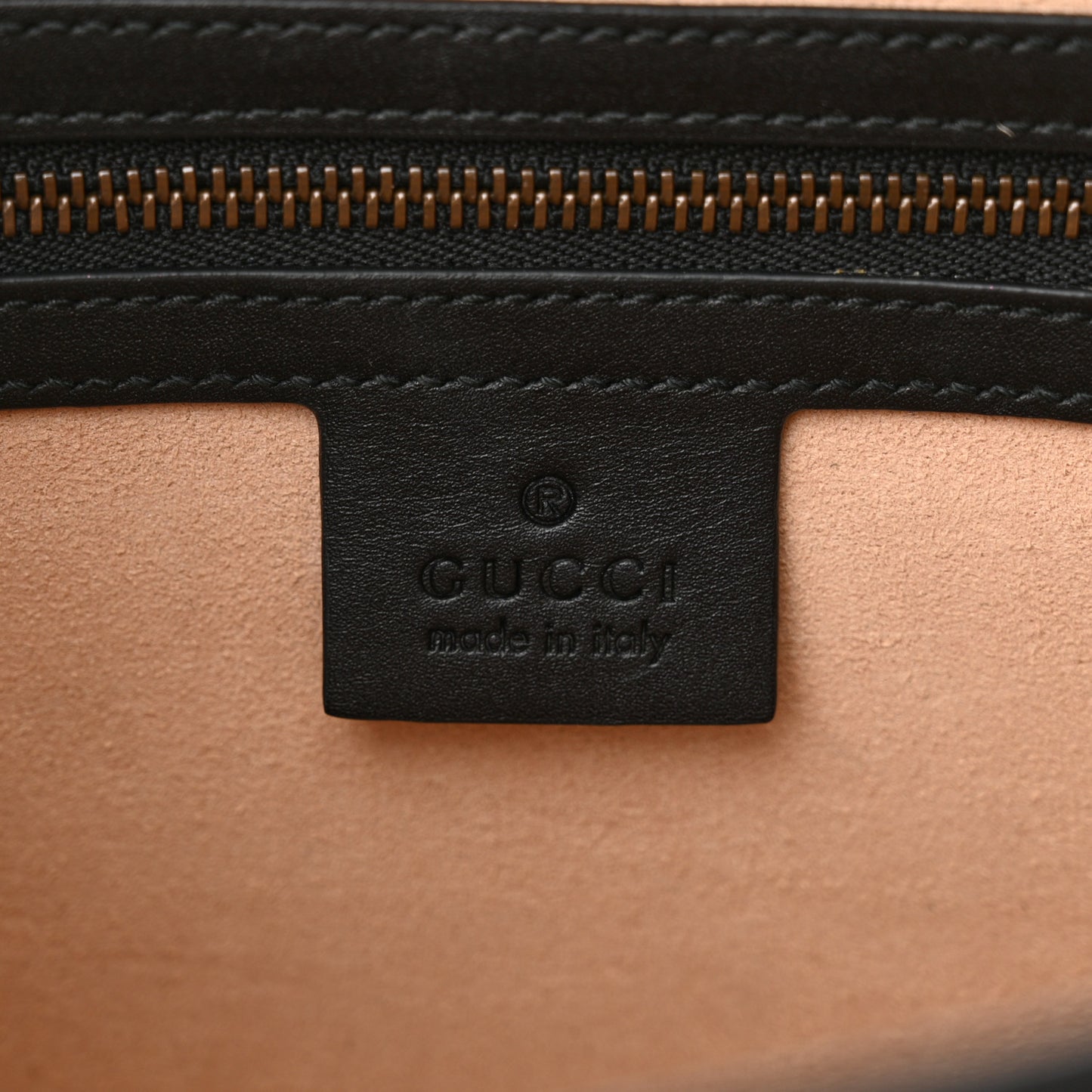 Calfskin Sylvie Web Small Queen Margaret Top Handle Bag Black