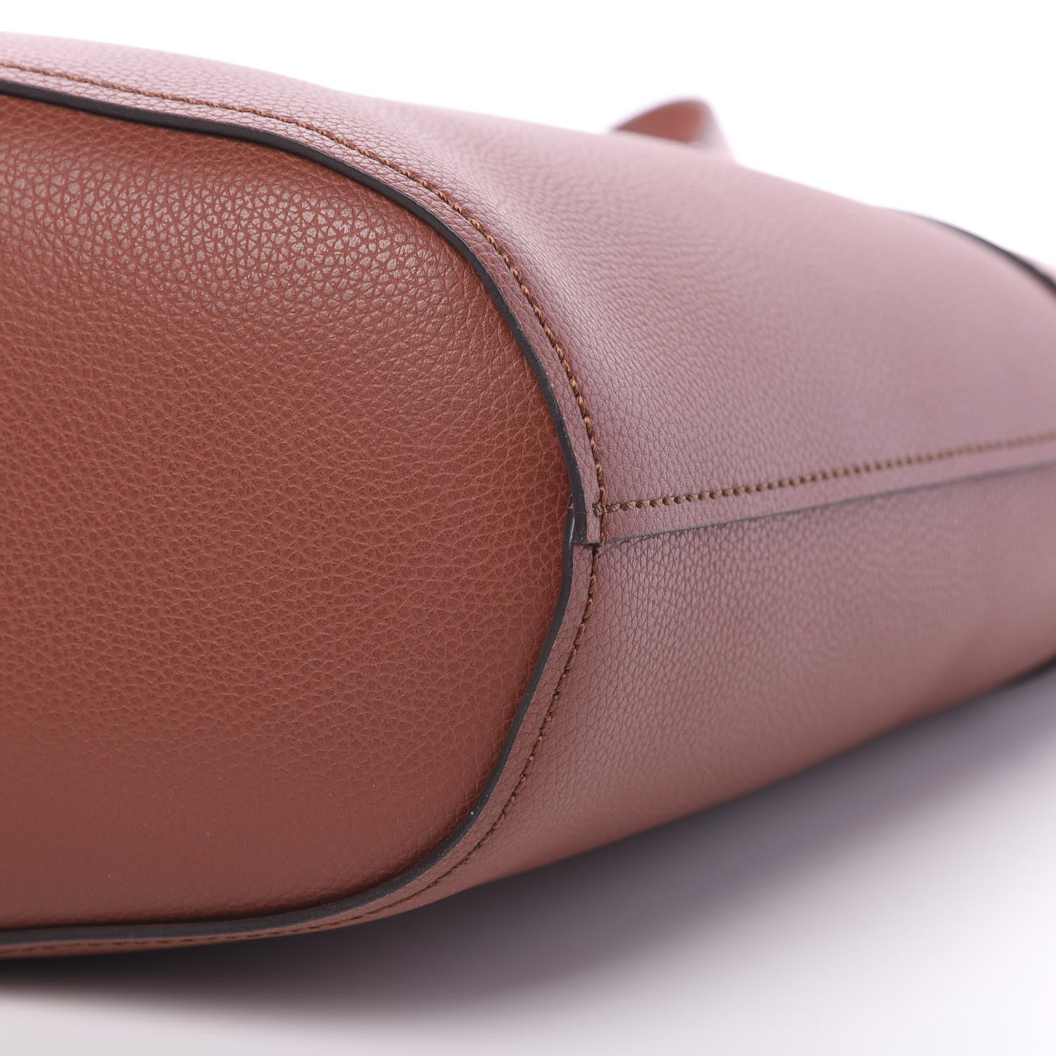 Chloe Smooth Grained Calfskin Medium Aby Tote Sepia Brown 10 of 10