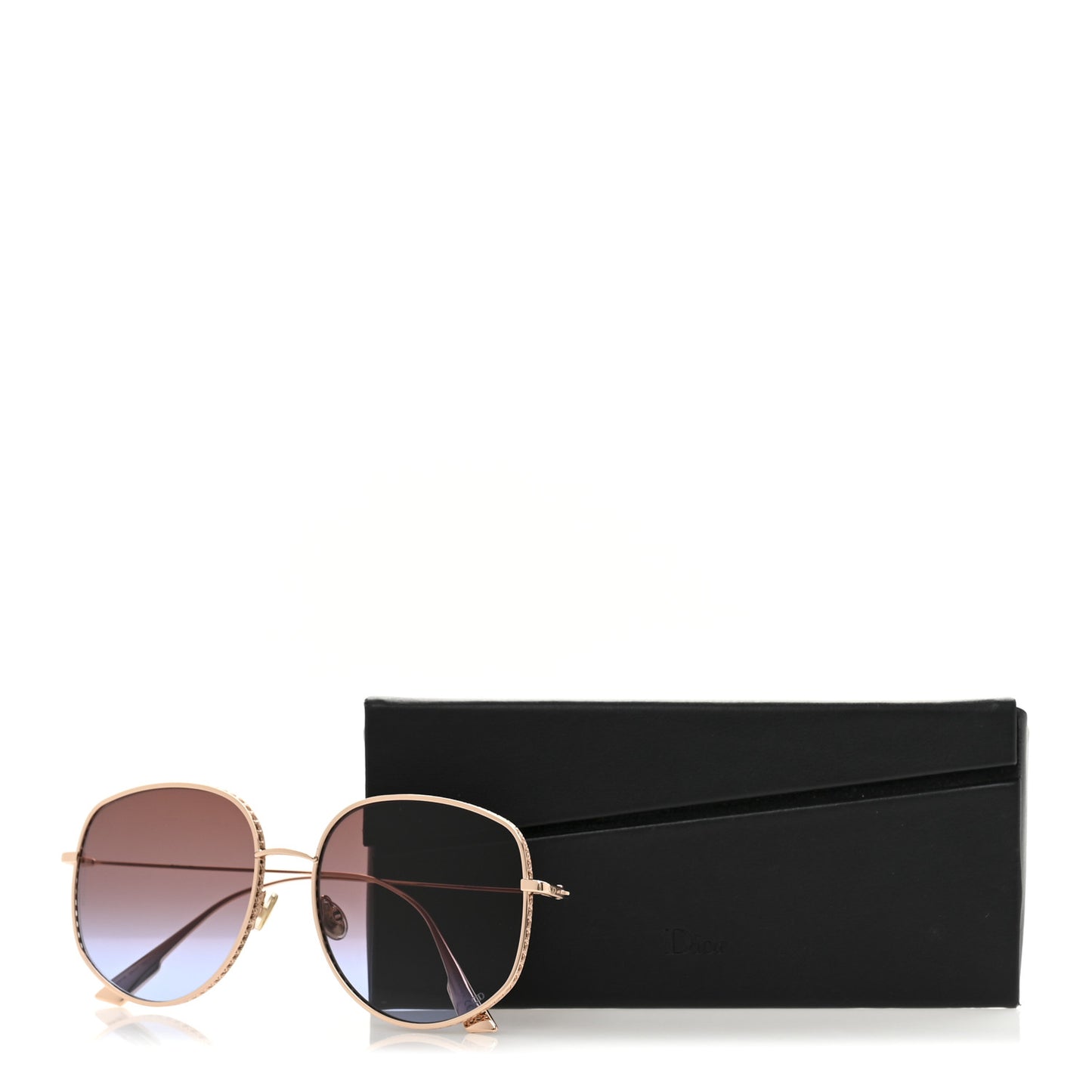 Metal Dior By Dior 2 Sunglasses Rose Gold