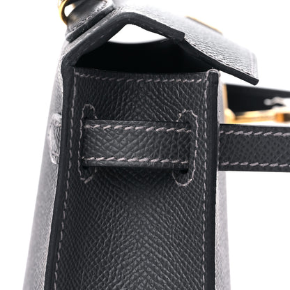Hermes Epsom Mini Kelly Sellier 20 Graphite 13 of 32