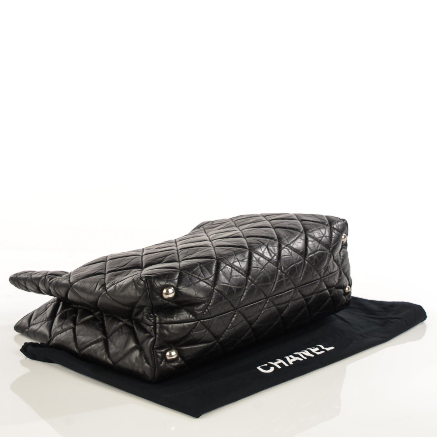 Chanel Aged Calfskin Reissue 2.55 Tote Black 4 of 7