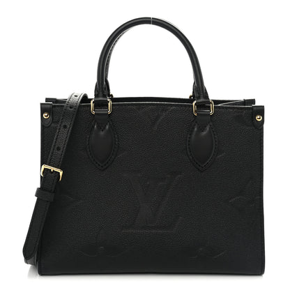 Louis Vuitton Empreinte Monogram Giant Onthego PM Black 1 of 9