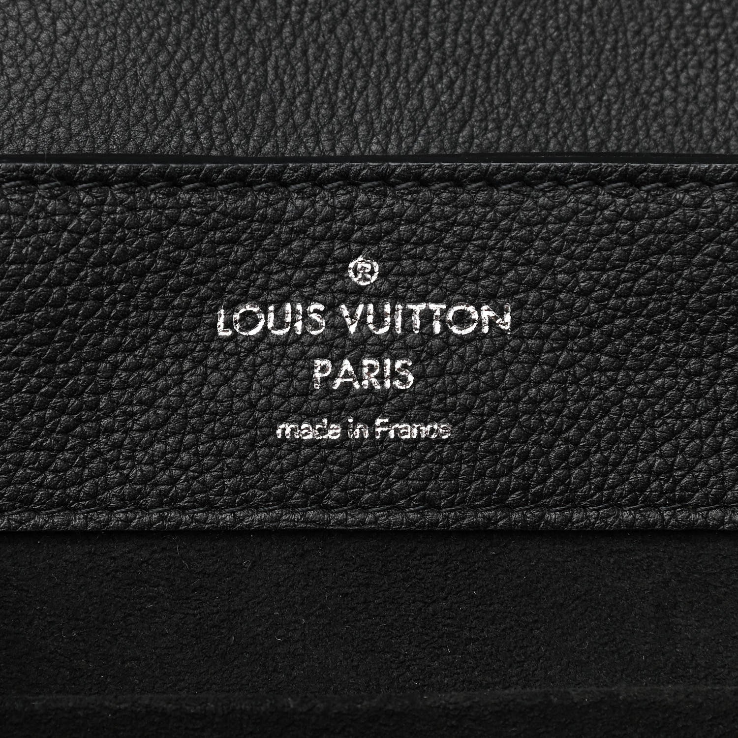 Louis Vuitton Calfskin Lockme Backpack Black 6 of 11