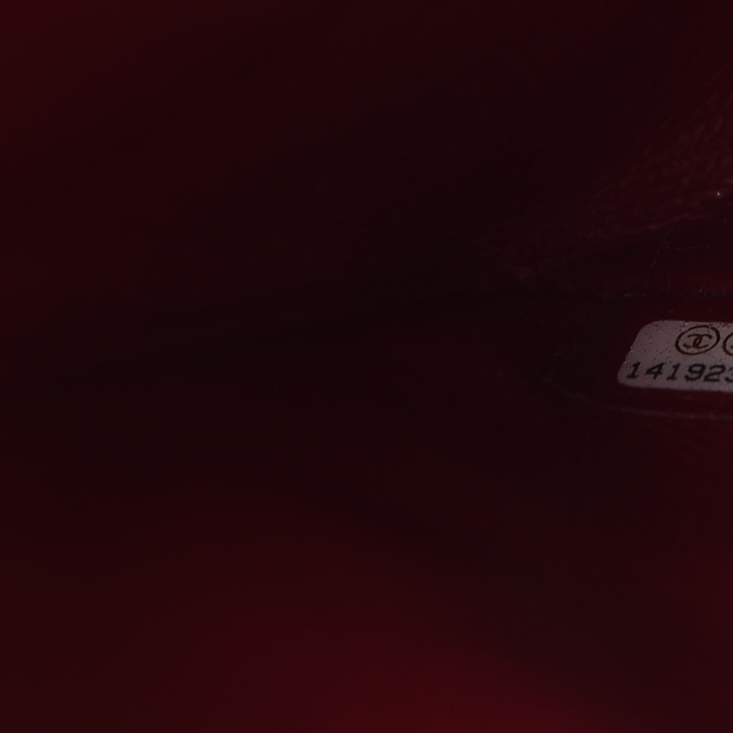 Chanel Distressed Patent 2.55 Reissue 227 Flap Raspberry Red 10 of 10