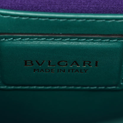 Bulgari Calfskin Small Serpenti Forever Snake Strap Crossbody Bag Emerald Green 7 of 10