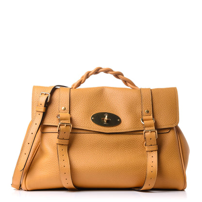 Mulberry Heavy Grain Oversized Alexa Deep Amber 1 of 12