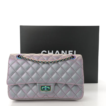 Chanel Iridescent Lambskin Quilted 2.55 Reissue 225 Flap Light Purple 13 of 13