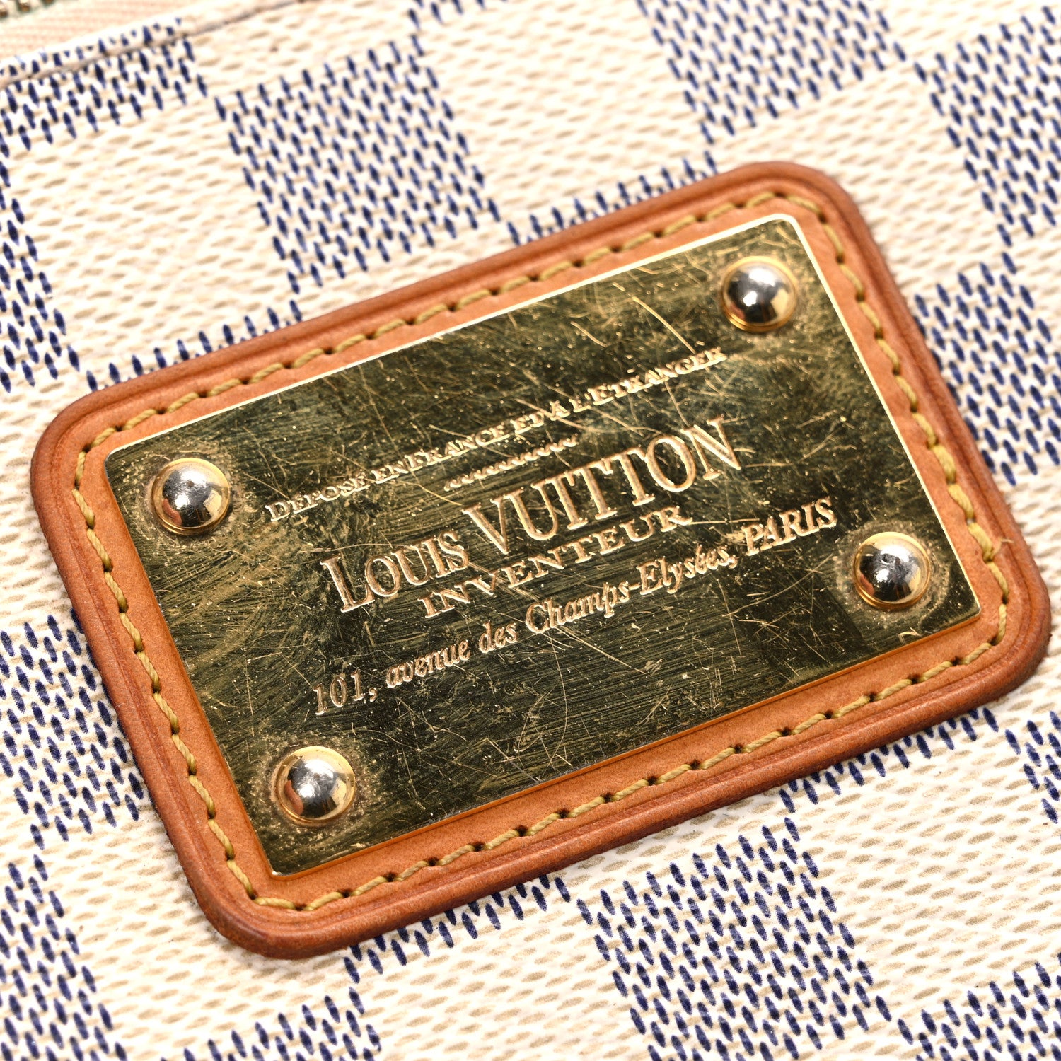 Louis Vuitton Damier Azur Eva Clutch 1835025 – FASHIONPHILE