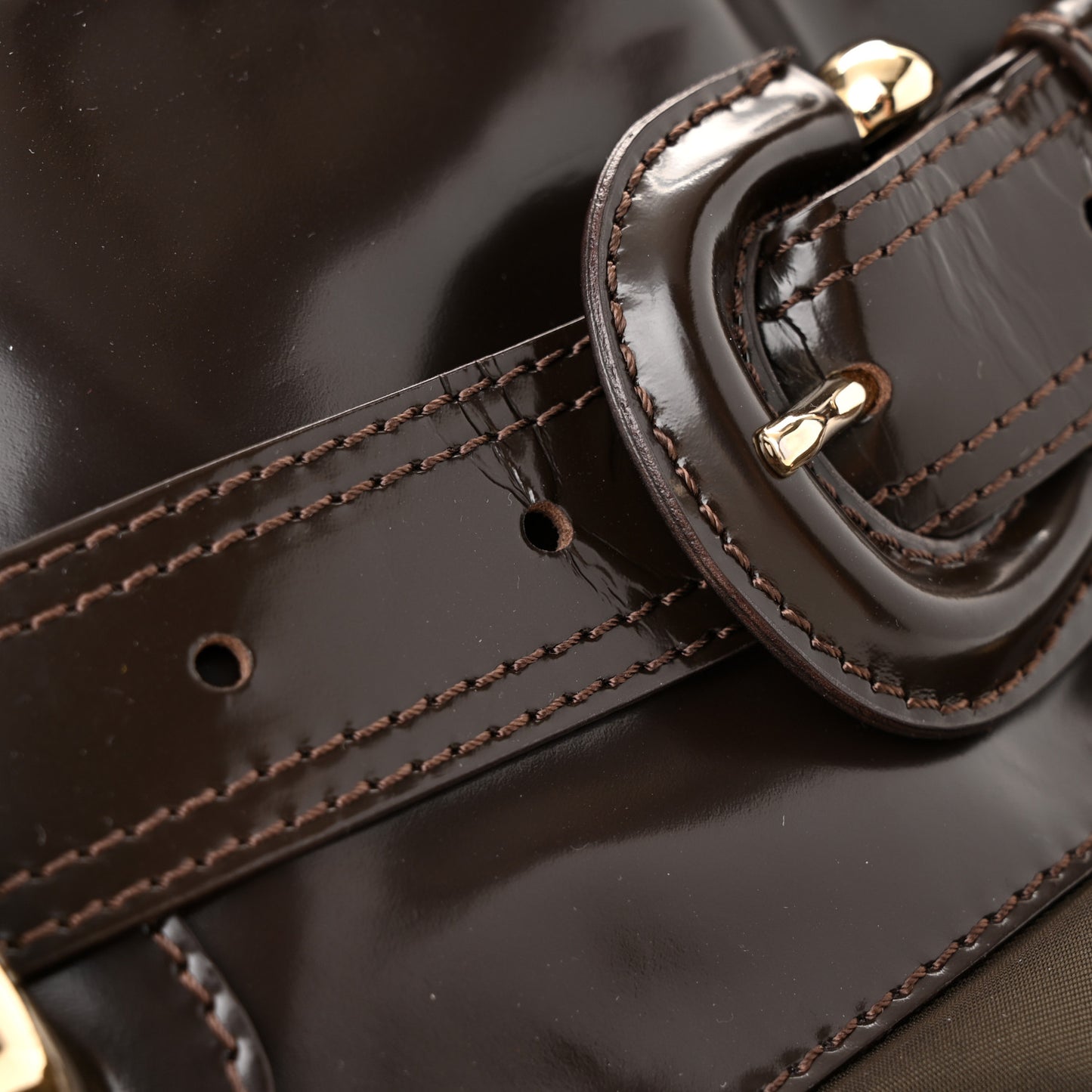 Nylon Quilted Bromley Hobo Brown