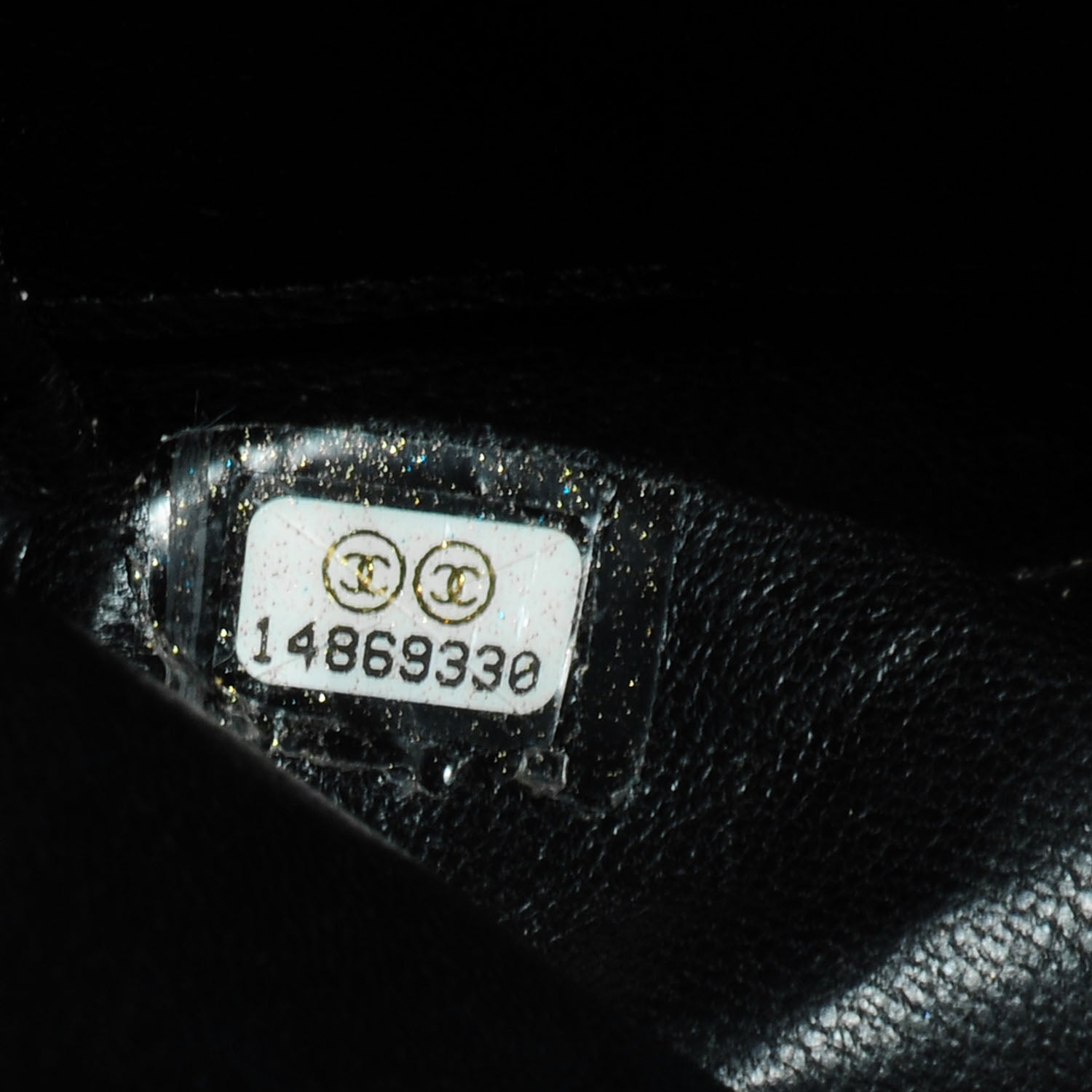 Chanel Lambskin Quilted Medium Double Flap So Black 7 of 8