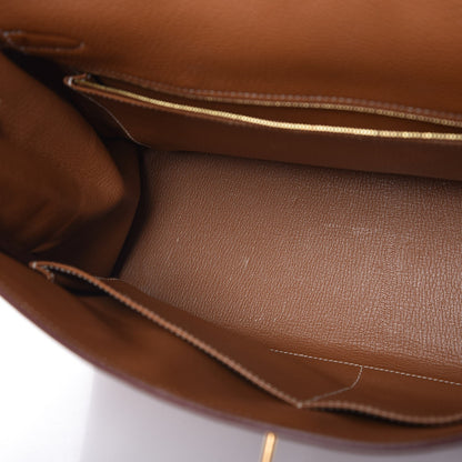 Hermes Togo Kelly Retourne 35 Gold 11 of 11