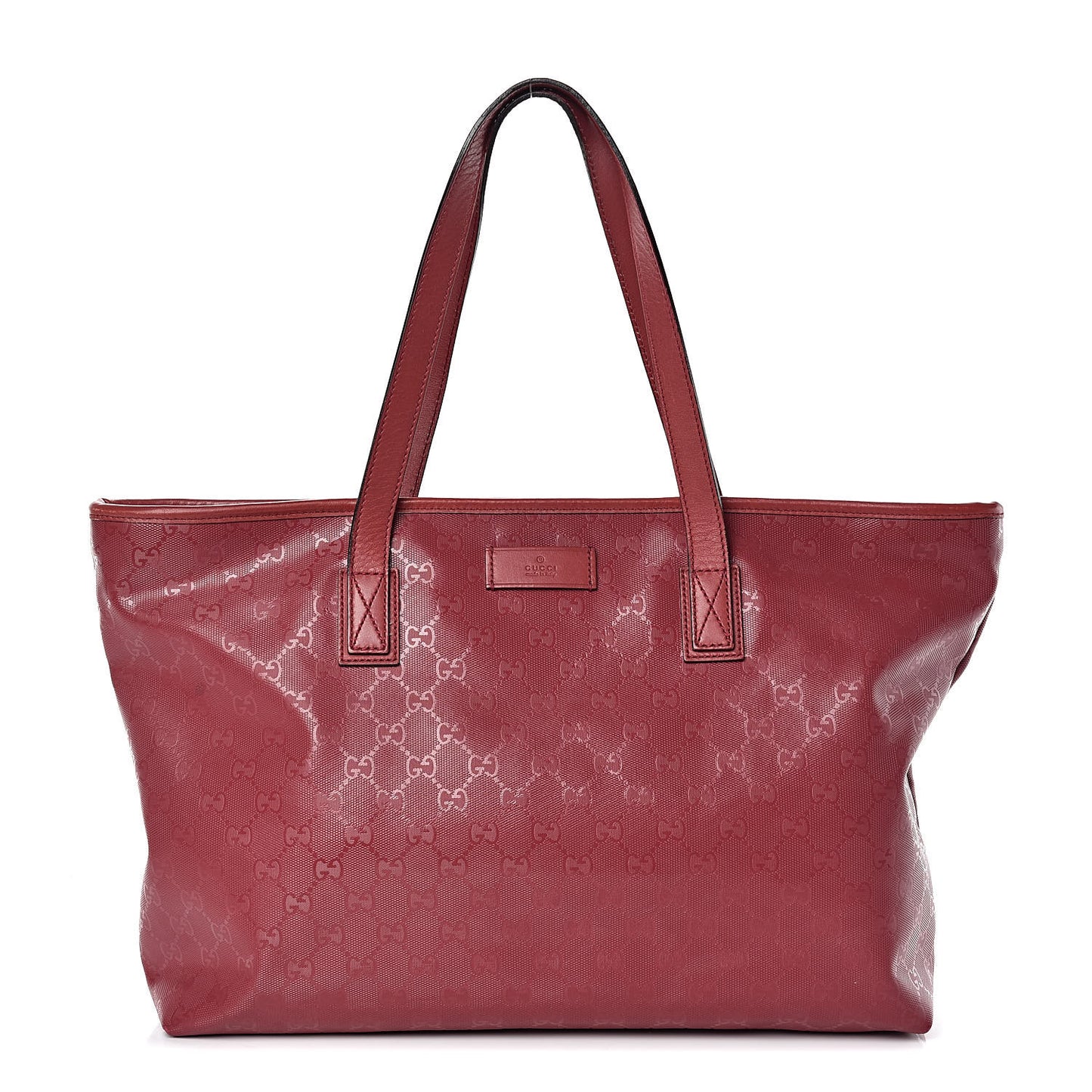 Imprime Monogram Medium Zippered Shopping Tote Rose Blush