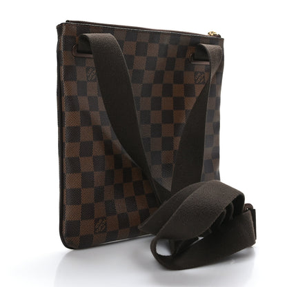 Louis Vuitton Damier Ebene Brooklyn Flat Pochette 3 of 8