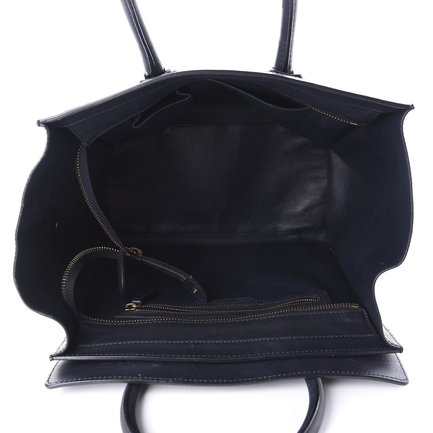 Smooth Calfskin Micro Luggage Black
