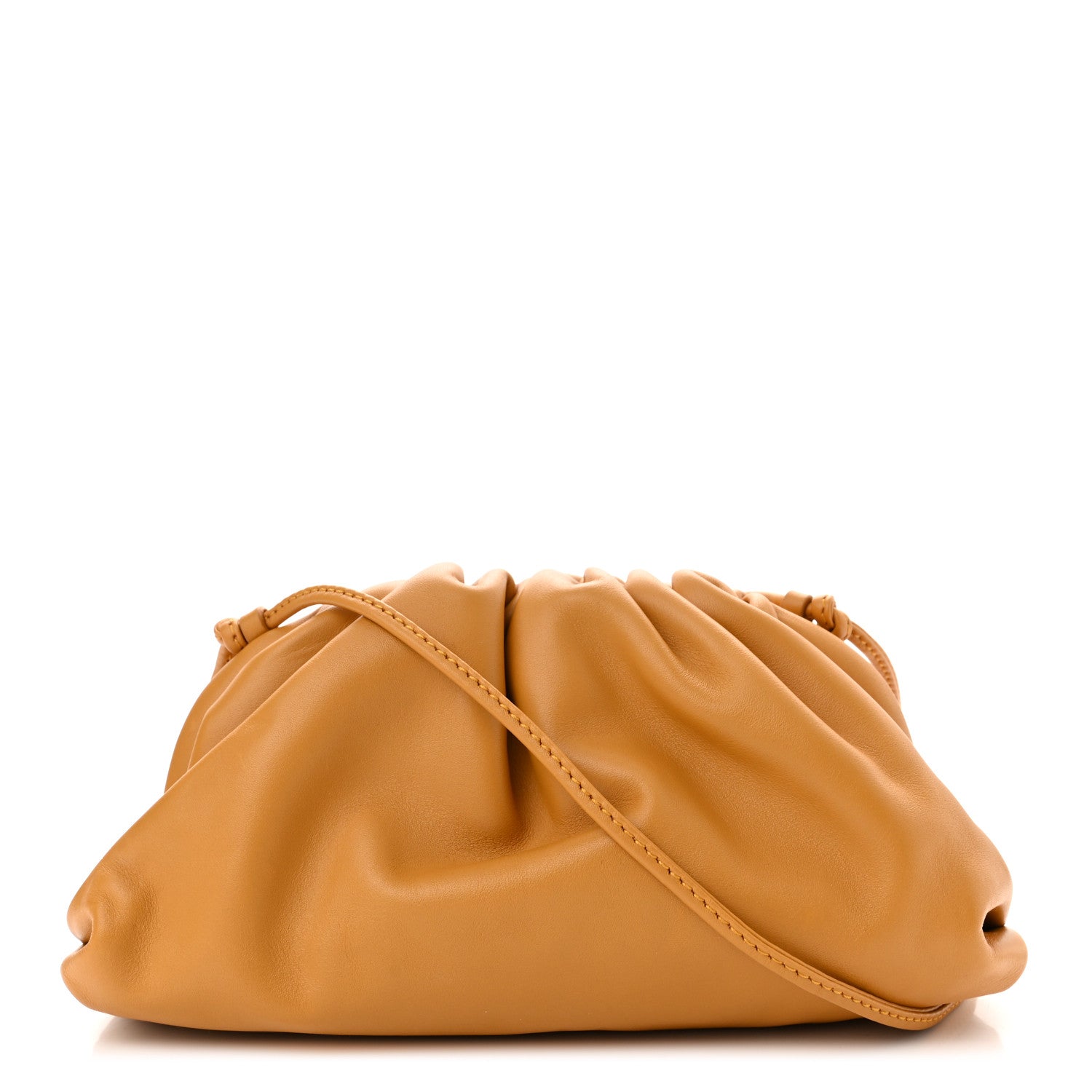Bottega Veneta Butter Calfskin The Mini Pouch Camel 1 of 10