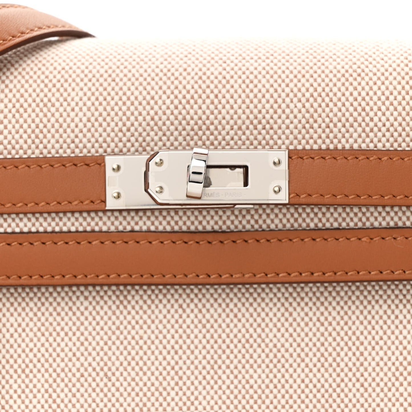 Toile H Swift Kelly Sellier 25 Ecru Gold