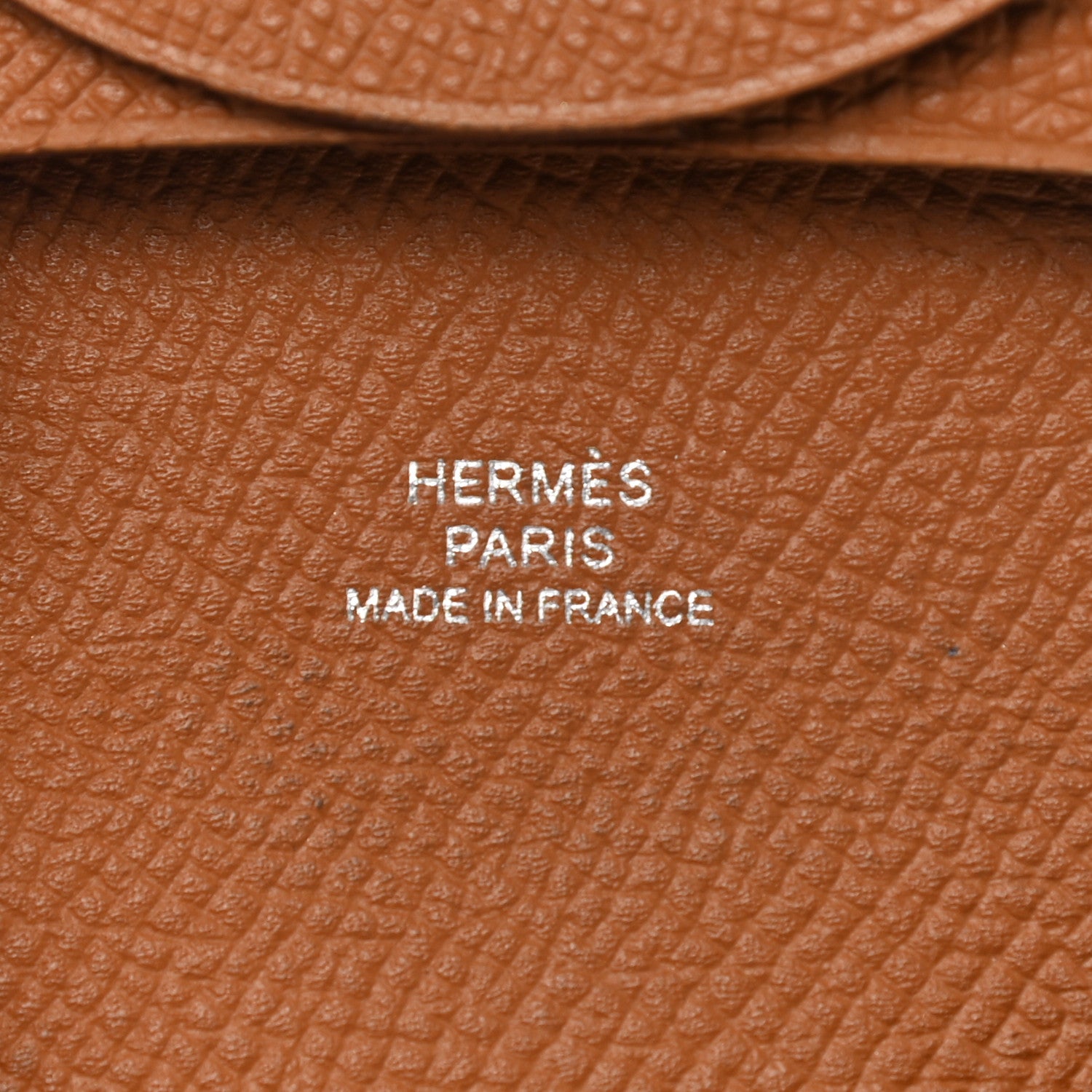 Hermes Epsom Bastia Coin Purse Gold 6 of 8