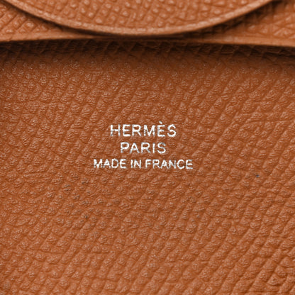 Hermes Epsom Bastia Coin Purse Gold 6 of 8
