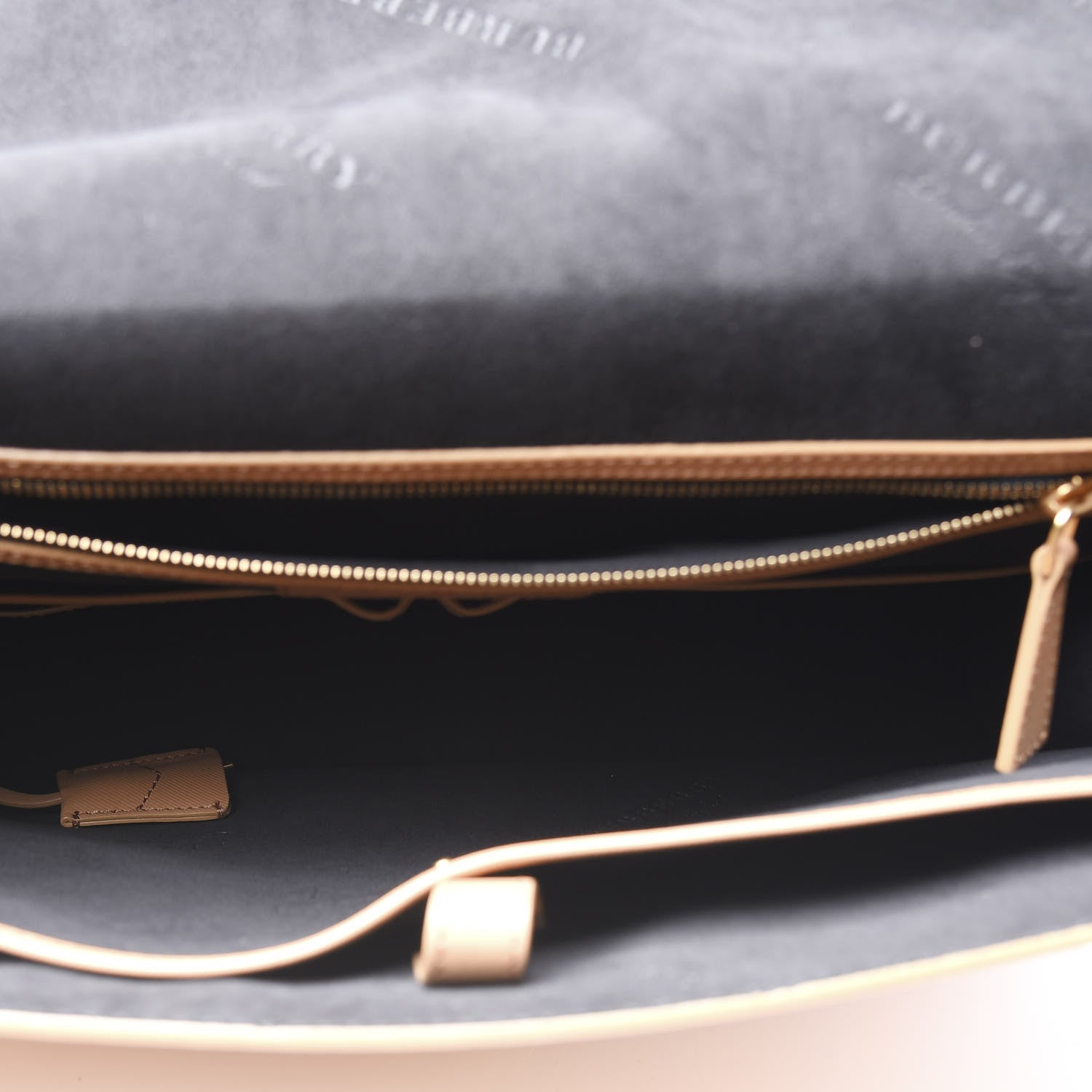 Burberry Trench Calfskin Medium DK88 Satchel Pale Clementine 4 of 11