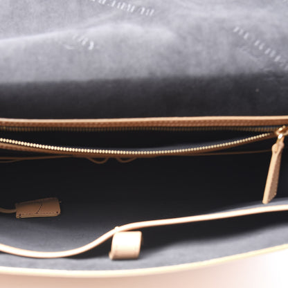 Burberry Trench Calfskin Medium DK88 Satchel Pale Clementine 4 of 11