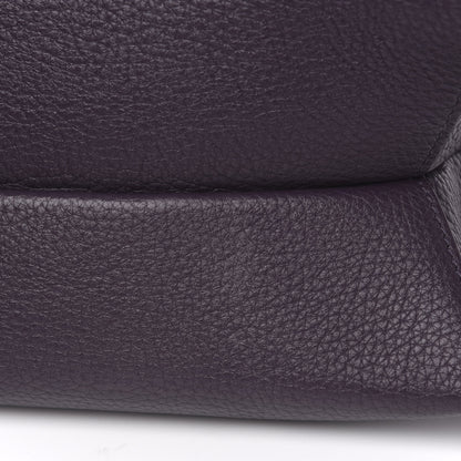 Tom Ford Pebbled Calfskin Small Alix Padlock Zip Hobo Bag Wine 8 of 11